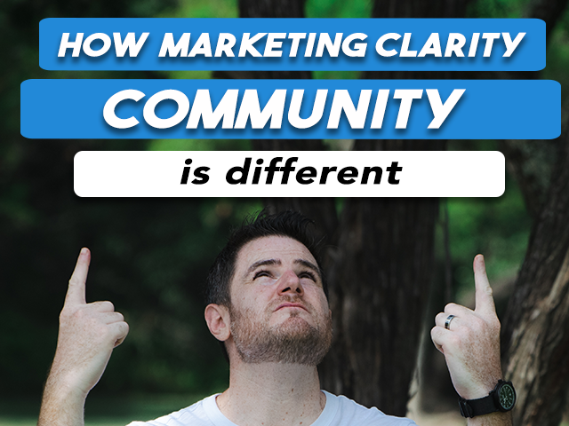 How the Tricycle Creative Marketing CLARITY Community is different from other online groups